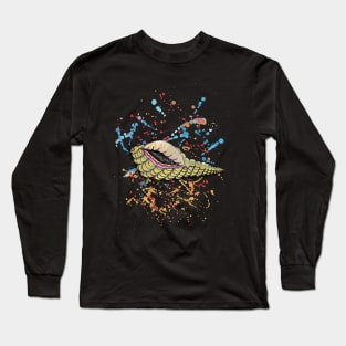 Seashell Psychedelic Long Sleeve T-Shirt